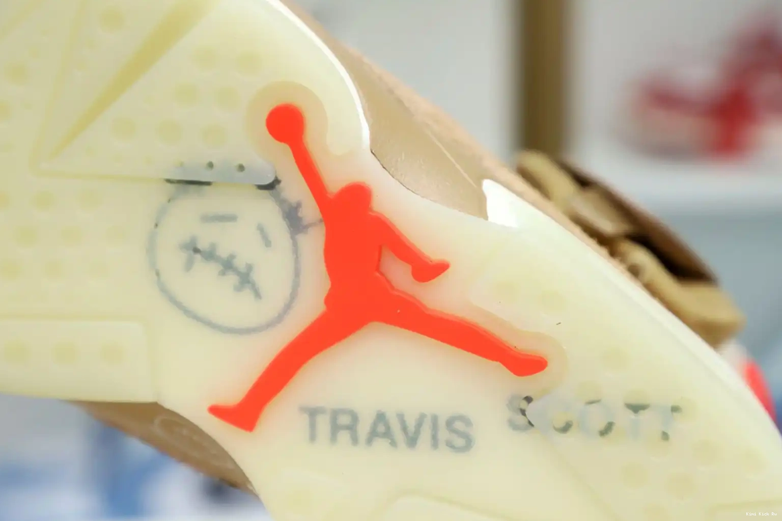 Travis SP Scott Retro 6 Air Jordan Kimikick  x 0605